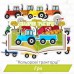 Гра «Кольорові тракторці»