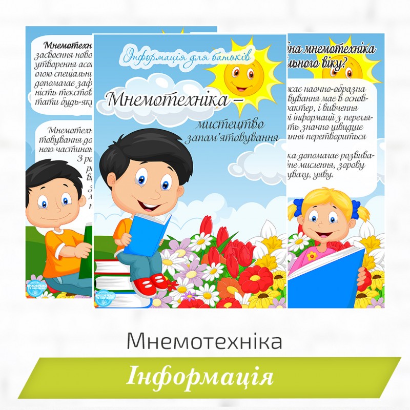 Інформація «Мнемотехніка – мистецтво запам’ятовування».