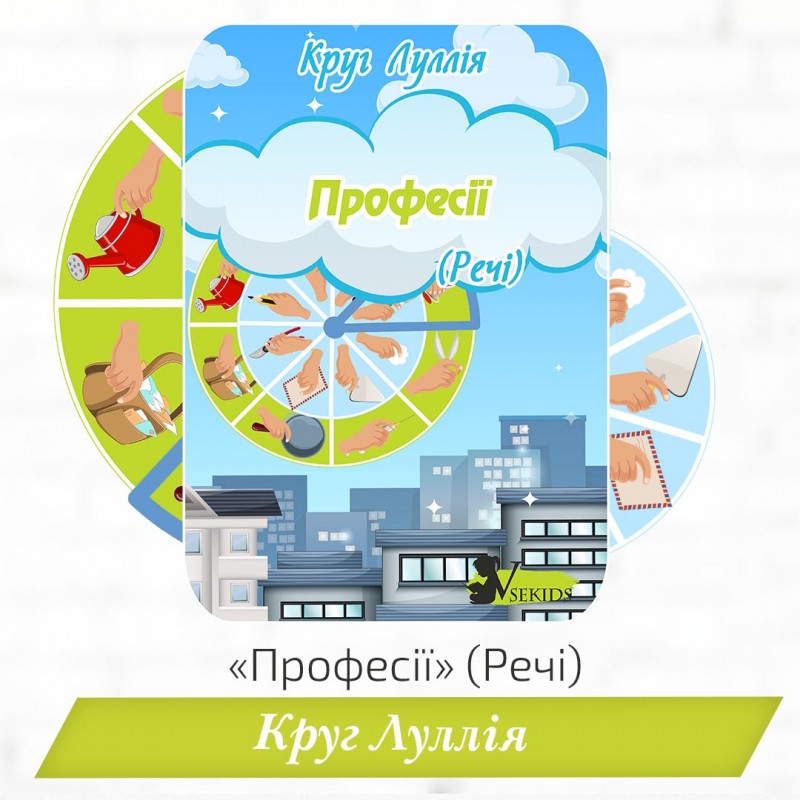 Круг Луллія «Професії» (Речі)